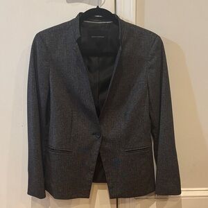 Women’s Banana Republic Black Patterned Blazer
